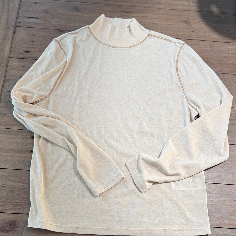 Madewell Beige Knit Top